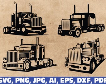Download Truck Svg Etsy