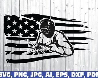 Free Free American Flag Welder Svg 26 SVG PNG EPS DXF File