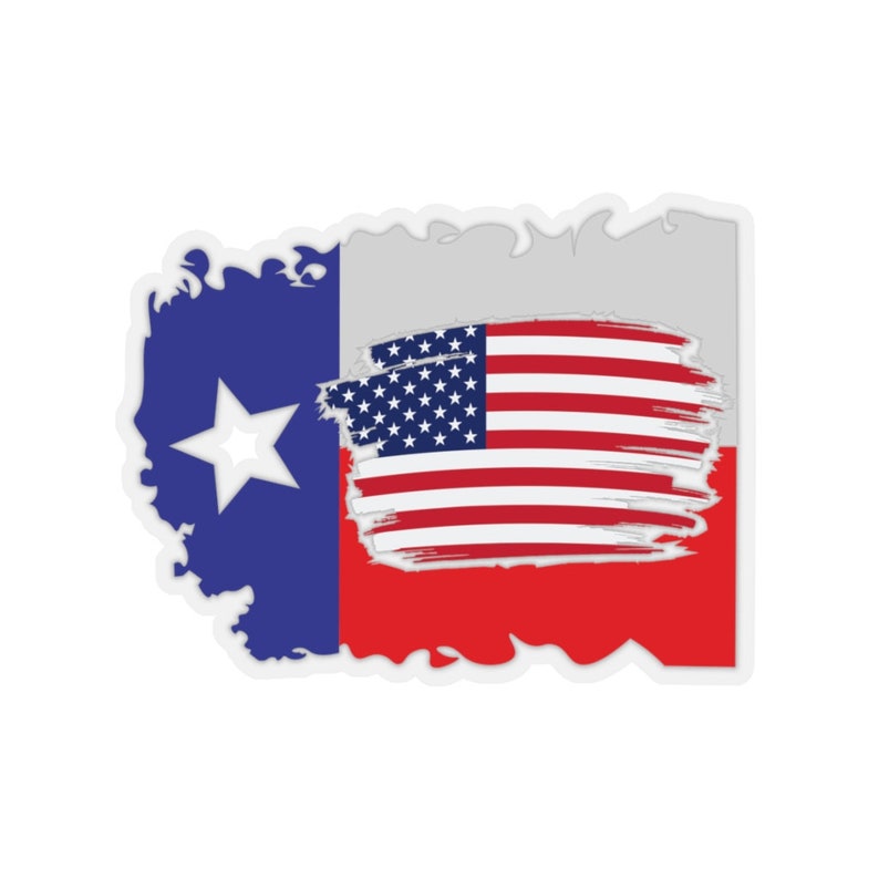 Texas sticker texas decal texas flag sticker texas flag | Etsy