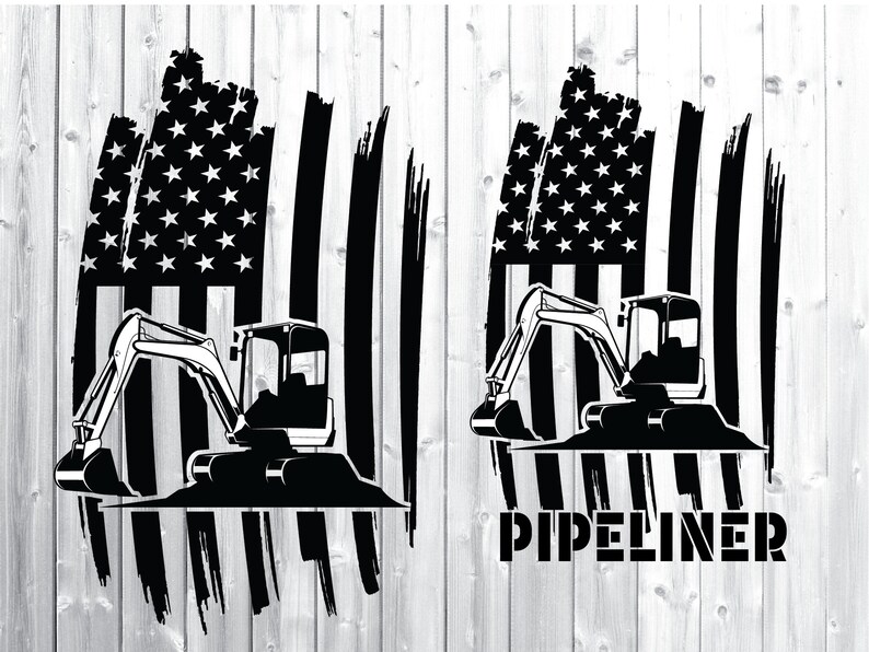Download Pipeliner American Flag svg pipeliner flag svg heavy | Etsy