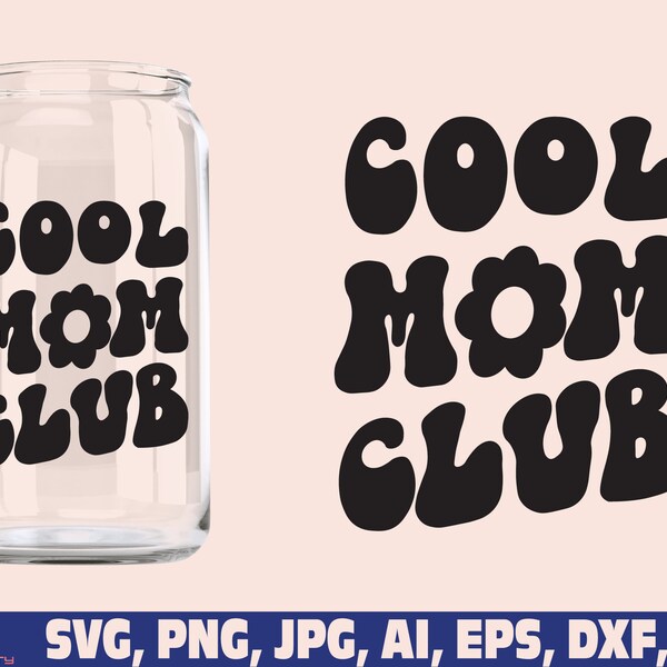 Cool moms club svg, mom life svg, mom svg, mama svg, mothers day svg,Cool moms club lettered SVG, mom Svg, cool mom, Mom files for cricut
