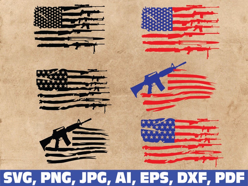 Download Gun flag svg military svg rifle flag svg bullet flag svg ...