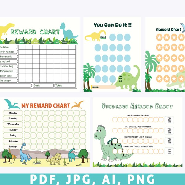 Reward Chart - Etsy