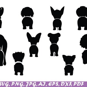 Dog Mom, Dog Svg Bundle, Dog Clipart, Dog Silhouette, Dog Lover Svg, Paw Svg, Dog Png, Fur mom Svg, Svg Files For Cricut