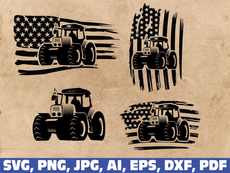 Download Tractor svg tractor flag svg tractor american flag farmer ...
