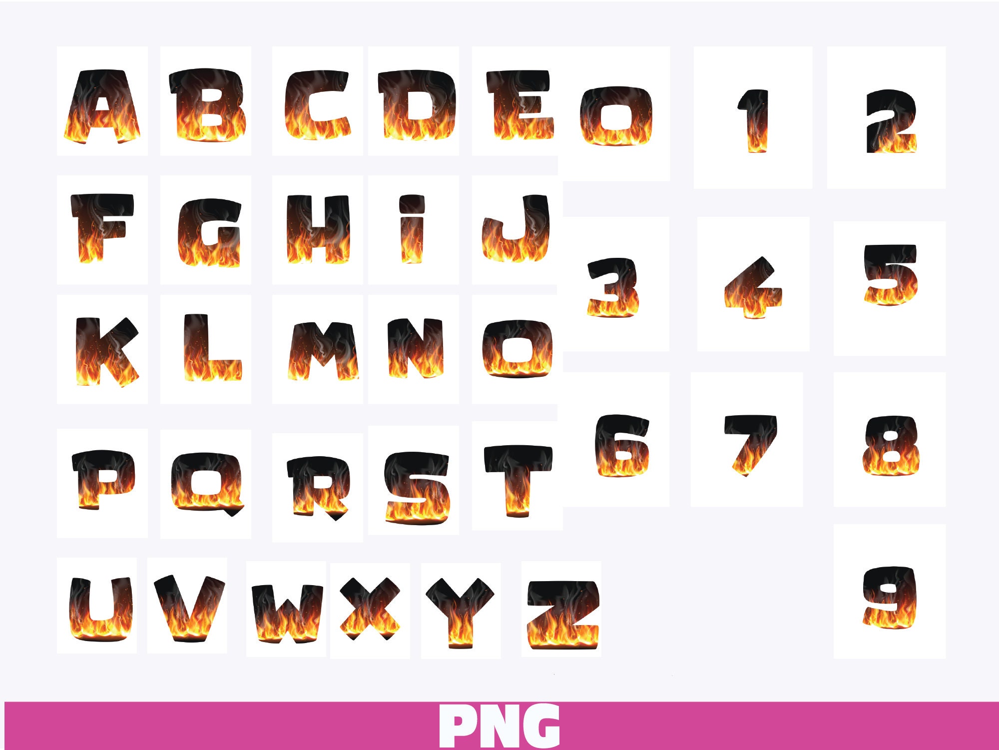 Flame Font Svg Fire Font Flame Font Svg Fire Flame Letters Etsy