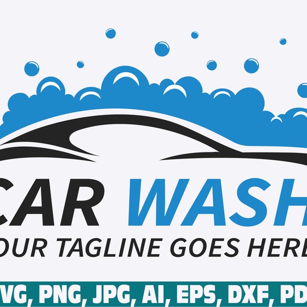 auto detailing car logo company svg, car washing company logo svg, car wash logo template, car clean logo svg, car Detailing Services logo