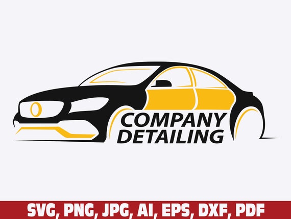 Auto Detailing Car Logo Company Svg, Car Washing Company Logo Svg
