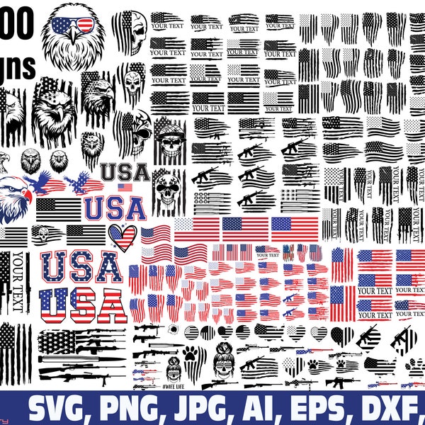 Flag svg, us flag svg, USA distressed flag svg, 4th of July svg png, American flag svg, Usa flag png, american flag svg bundle, USA eagle