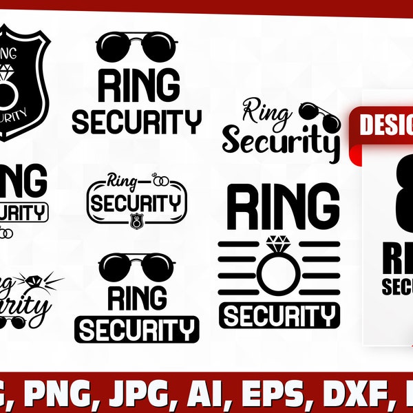 ring security svg png, Wedding svg, Wedding Party svg, Ring Bearer pin svg, ring bearer svg, Marriage svg, ring security, ring bearer svg