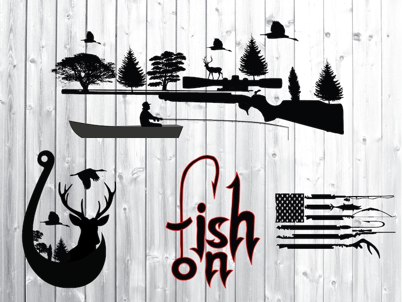 Download Fishing hunting svg bundle fishing svg hunting svg hunt and | Etsy