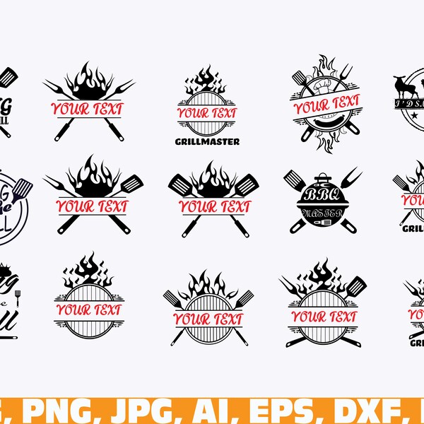 Grill svg, Grill svg, Grill svg, Dad svg, Grillmeister svg, Koch svg, Vater svg, Küchen svg, Grillmeister SVG, Name SVG, GrillName