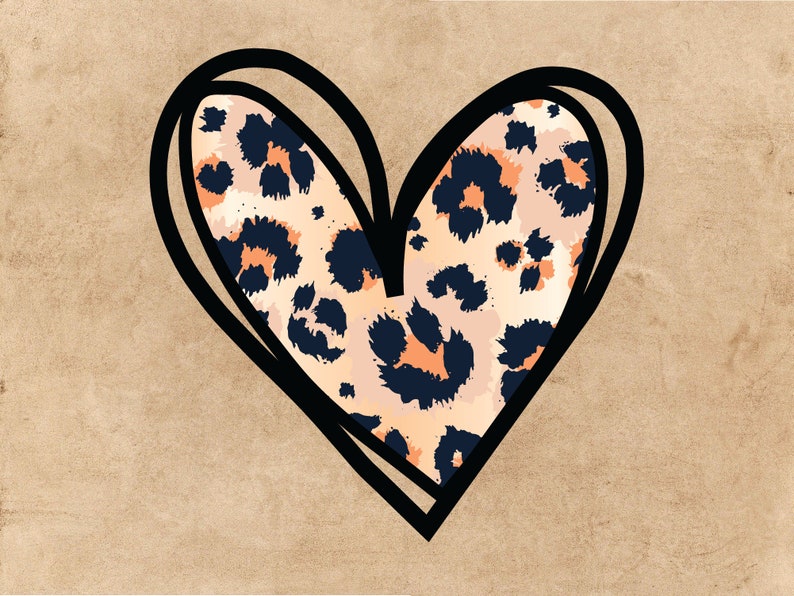Free Free 221 Cheetah Heart Svg Free SVG PNG EPS DXF File