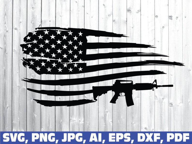 Download Gun flag svg military svg rifle flag svg bullet flag svg ...