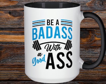 Fitness Gifts, Workout Gifts, Gym Gifts, Be A Badass With A Good Ass, Inspiring Gym Quotes, Gym For Men, Fitness Journal
