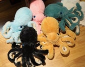Octopus Plush, Chubby Octopoda Plushie, Soft Toy for Kids