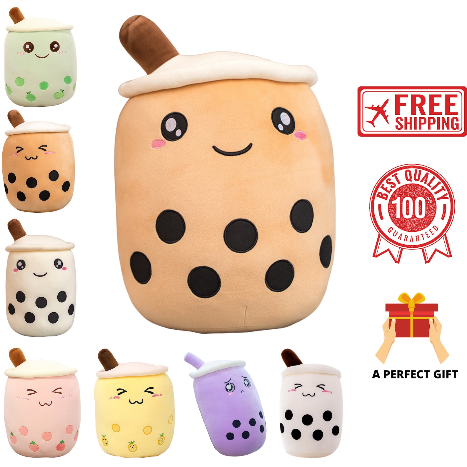 Bubble Tea Plush Boba Plushie Super Soft Toys Gift for | Etsy