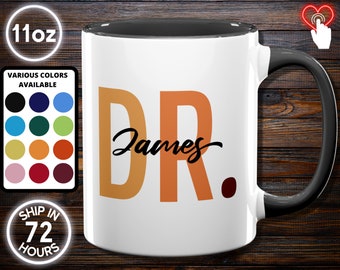 PERSONALIZED Doctor Mug, Phd Graduation Gift, Doctorate Gift, Philosophy Gifts, Phd Gifts For Her, Phd Graduation Party, Dr Graduation Gift