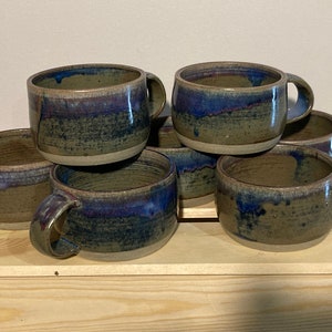 Handmade ceramic coffee mug- Stoneware pottery  - For yourself or a great gift.