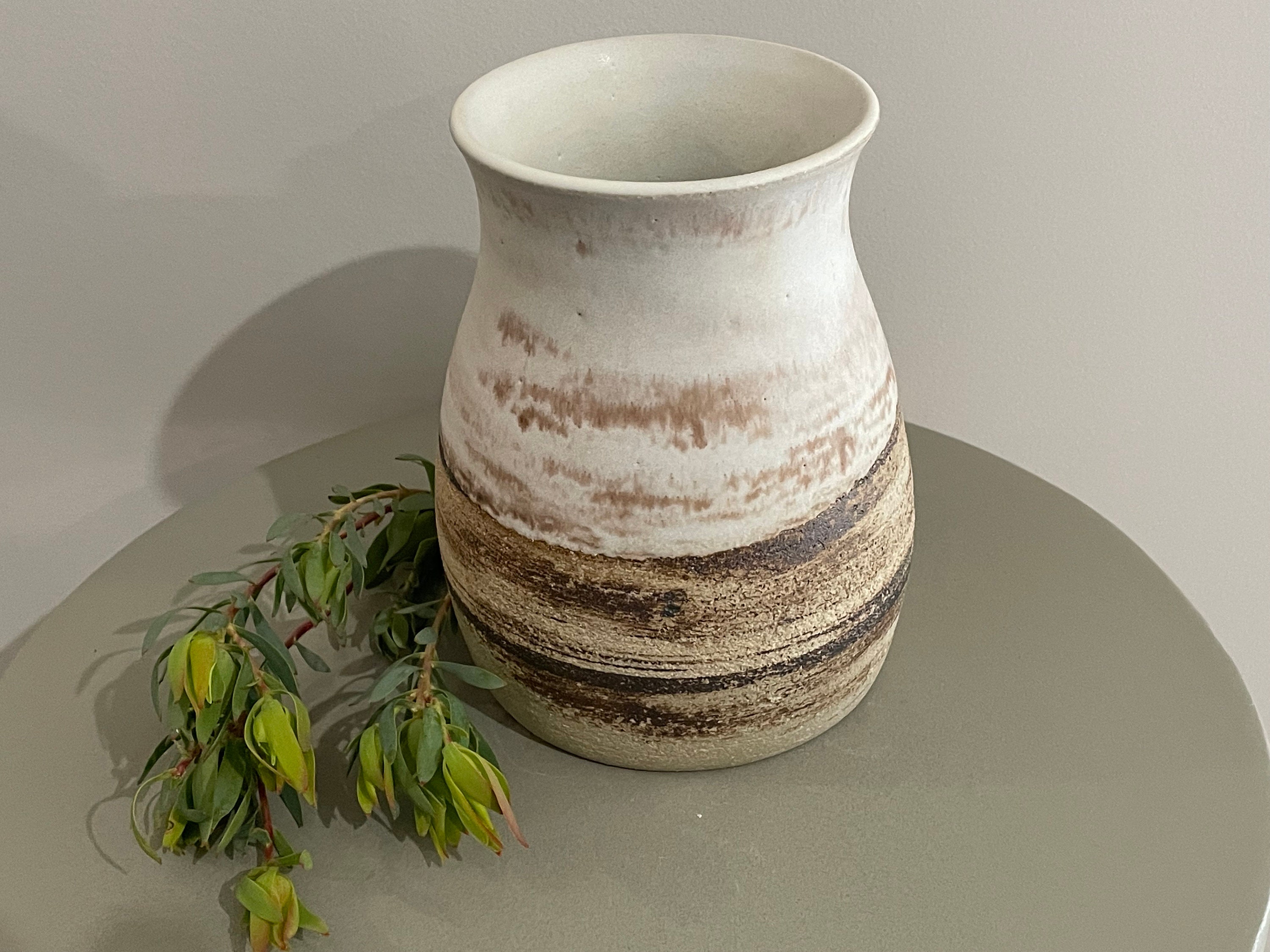 For yourself or a great gift. Stoneware pottery Handmade ceramic vase