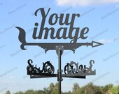 Custom Metal Weathervane for roofs, Personalized Weathervane,Customized weathervane, Weathervane Outdoor, Weathervane Copper, Iron vane