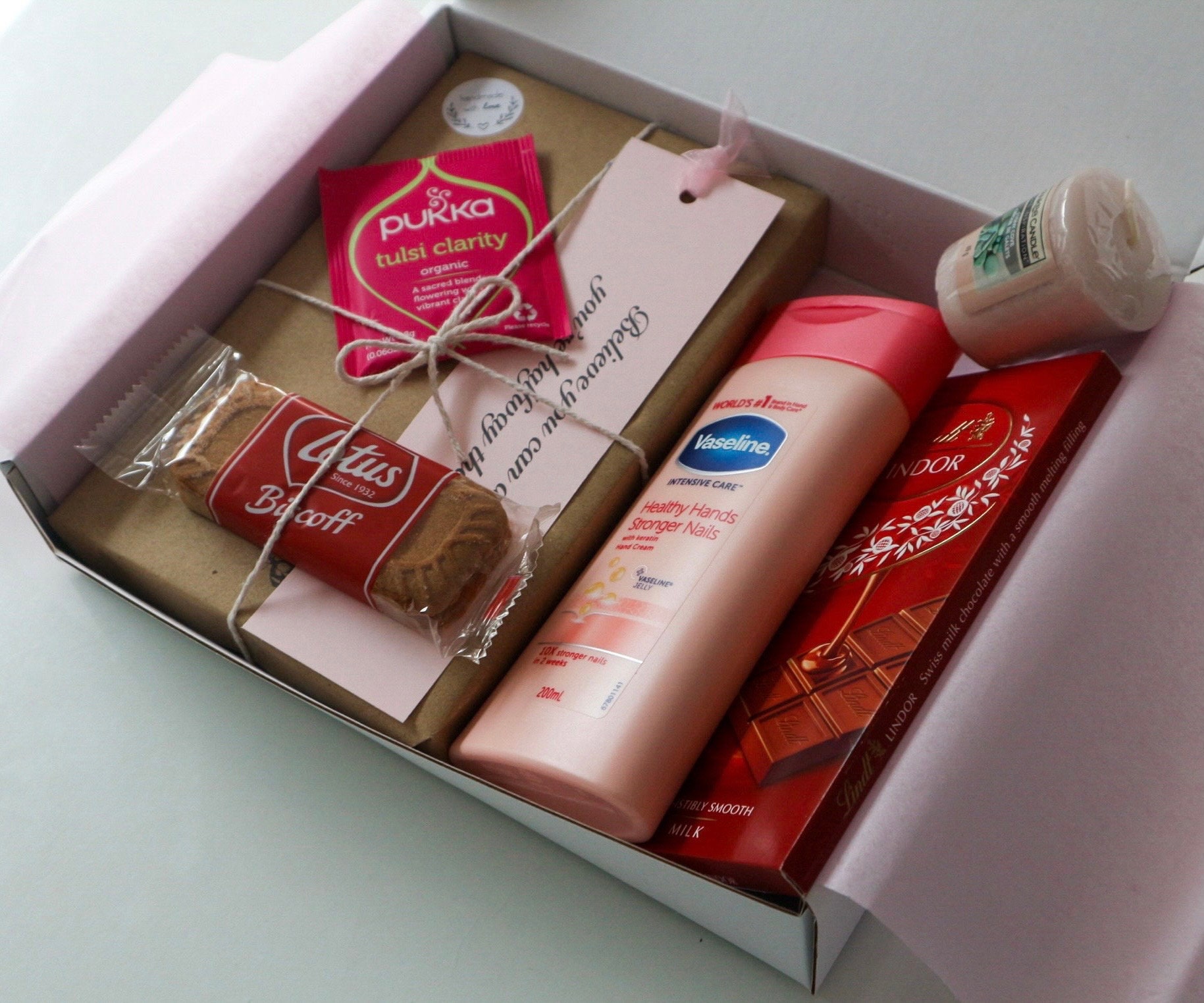 Book gift box hamper. Lockdown birthday gift for her. Etsy