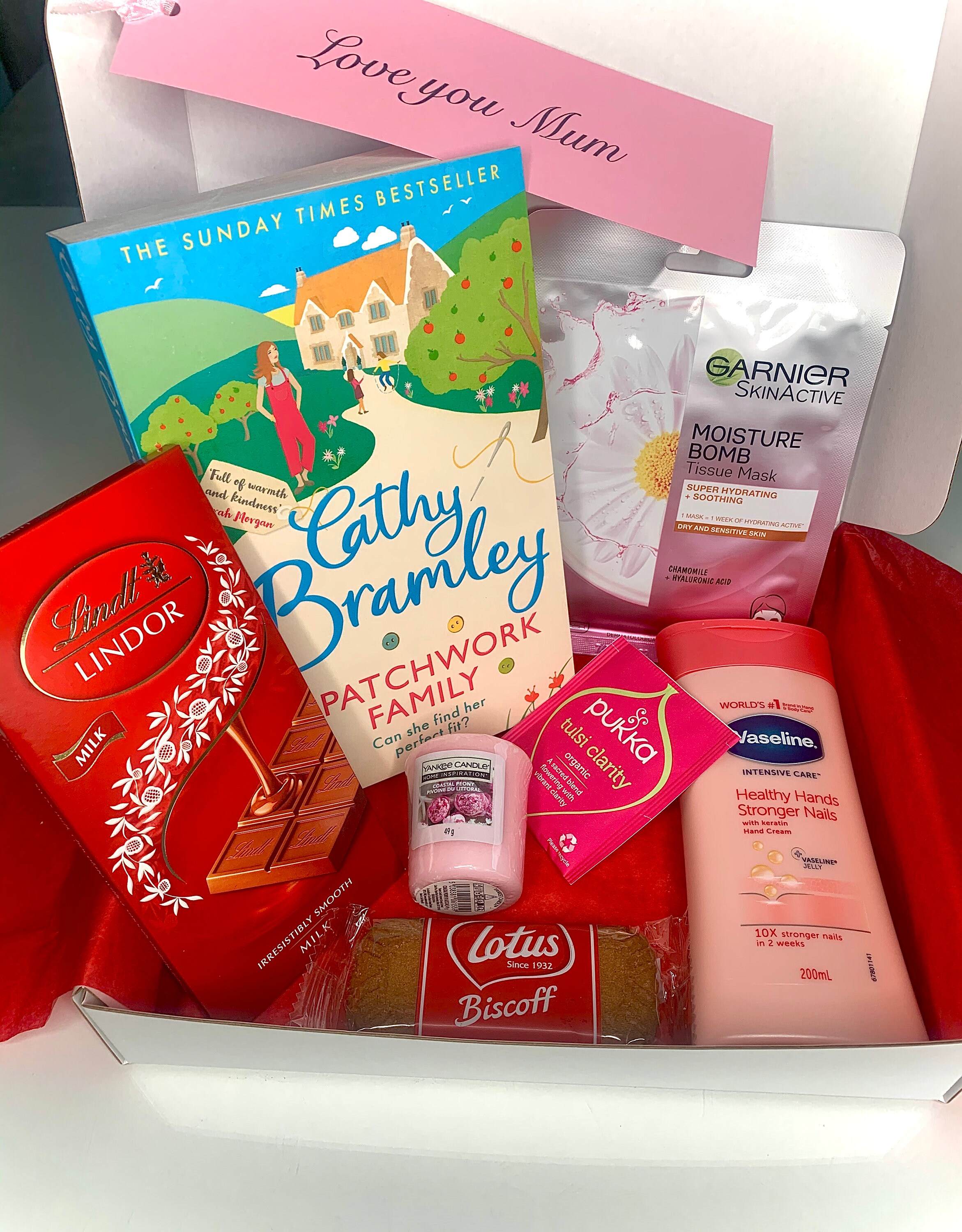 Book gift box hamper. Lockdown birthday gift for her. Etsy