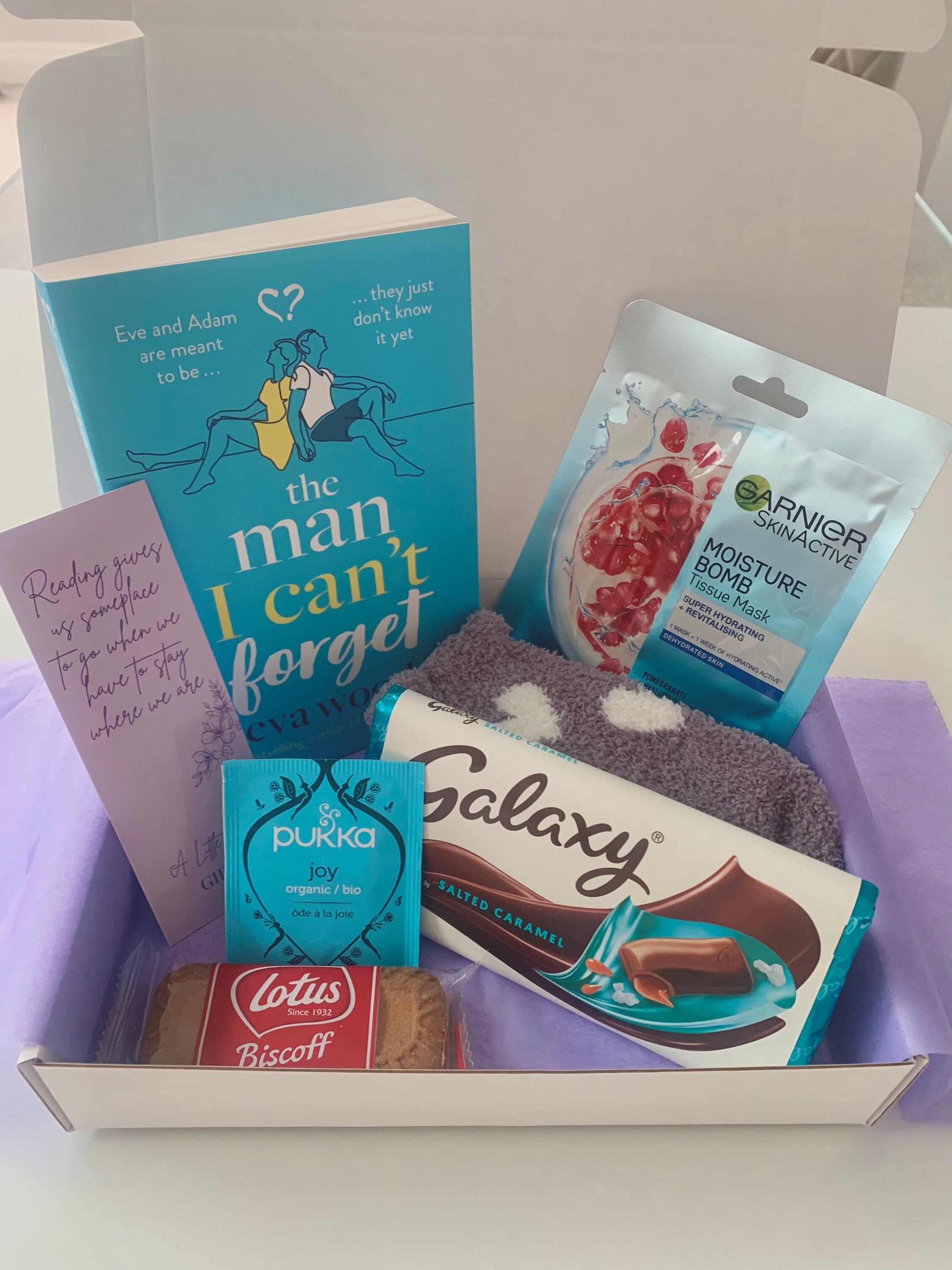 Book Gift Box Hamper Birthday Gift for Her Recovery Gift Etsy UK