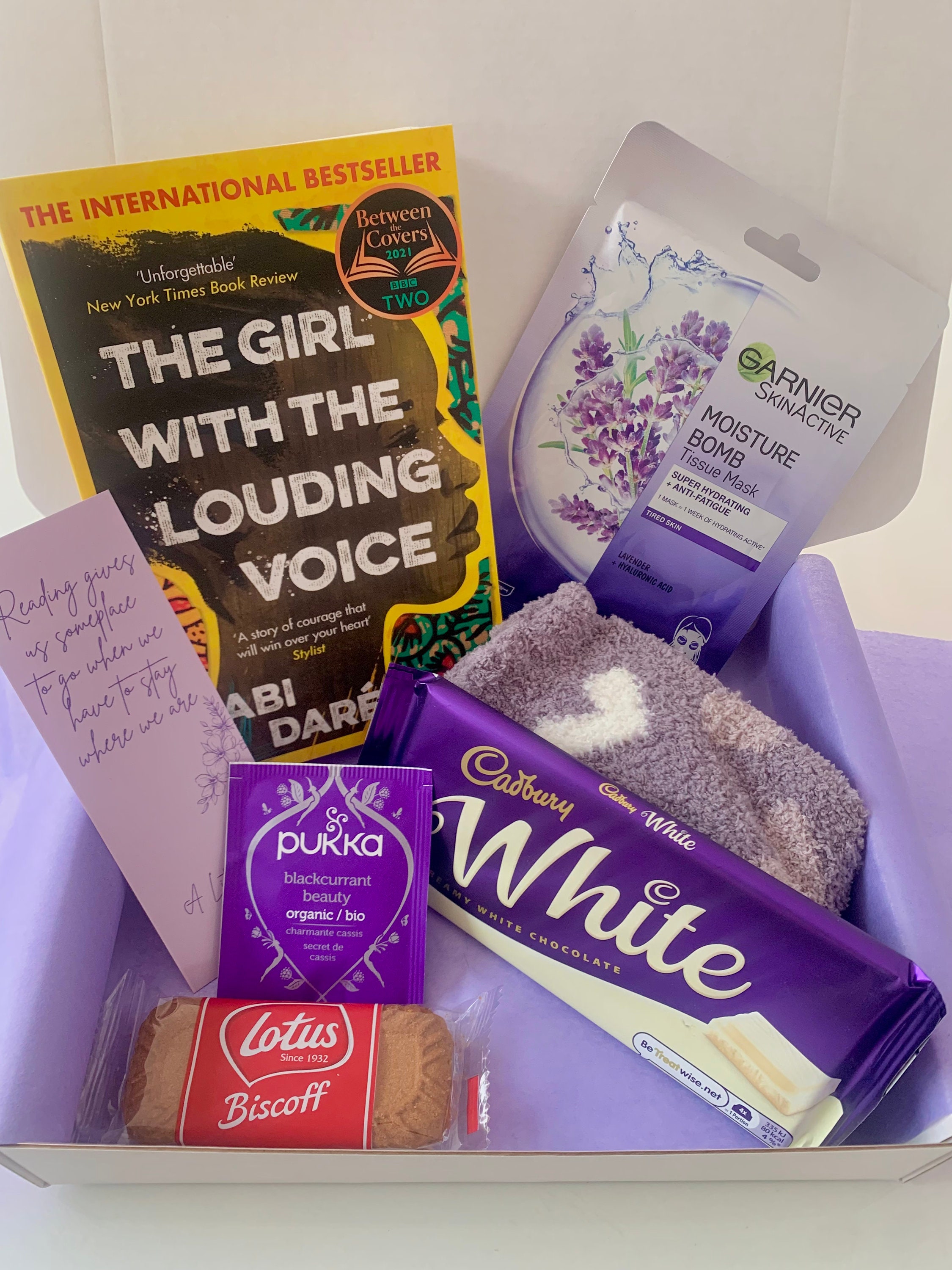 Book Gift Box Hamper Birthday Gift for Her Recovery Gift Etsy UK