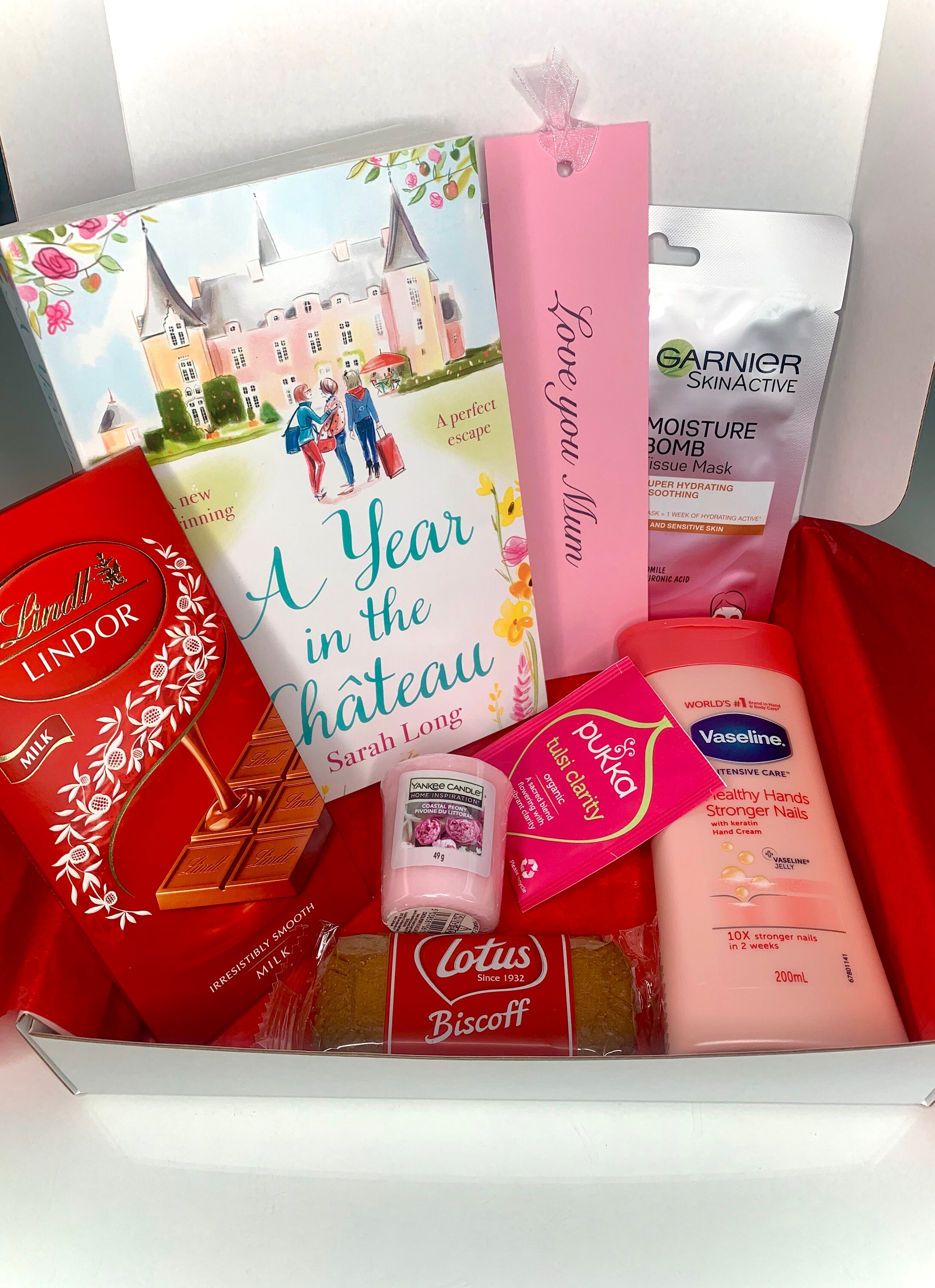 Book gift box hamper. Lockdown birthday gift for her. Etsy