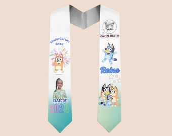 Pre-K Kindergarten Stoles Customized Elementary School Personalized Graduation Stoles