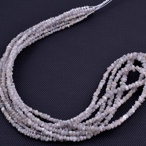 Natural Diamond Beads, Enlarged picture Natural Diamond Beads, Diamond Uncut Beads, 16Inch, Use in Jewelry, Necklaces, Bracelets, Earring