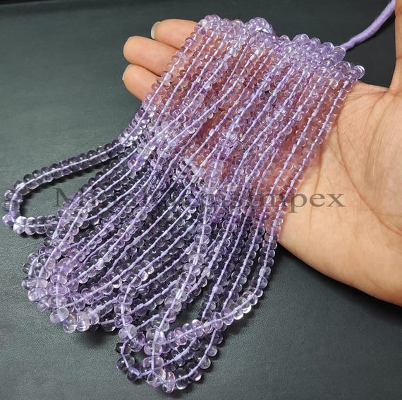 春 ピンクアメジスト月のカービング ピアスチャーム 春 ピンク