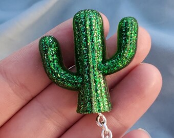 cacti keychain cute cactus midwest gifts Cactus keychain glitter cacti keychain gifts for her midwest decor epoxy cactus