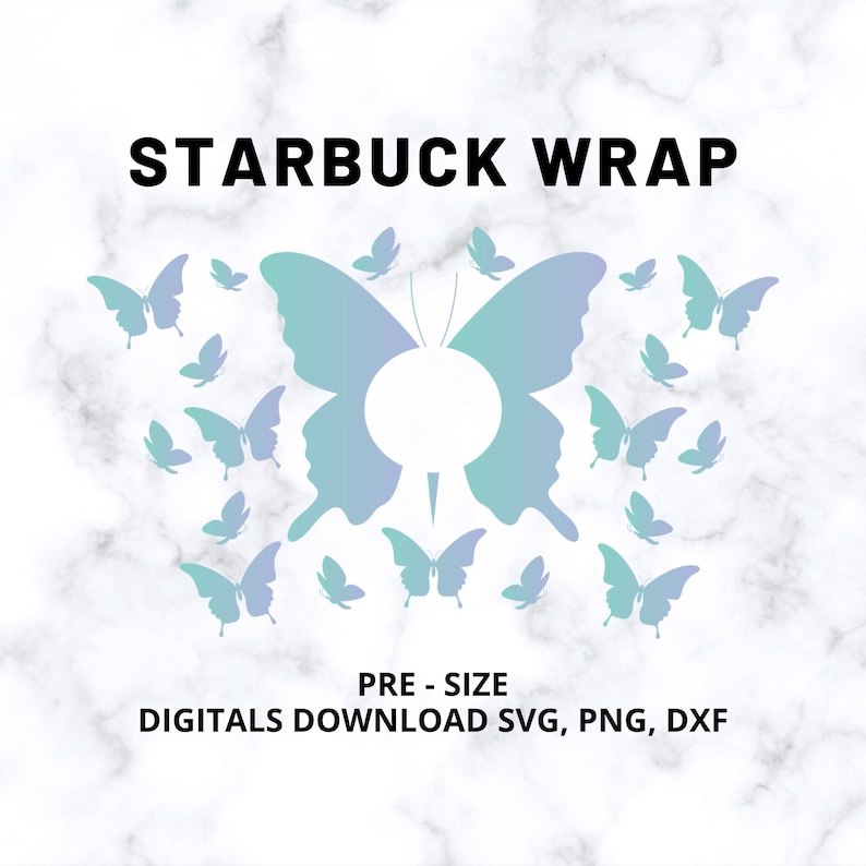 Download 189 Butterfly Starbucks Cup Wrap Svg Free Svg Png Eps Dxf File