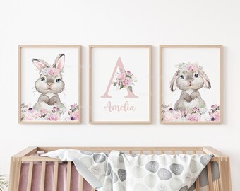 bunny baby room decor