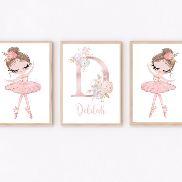 Ballerina Wall Art Etsy