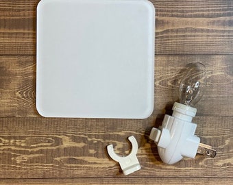 4&quot; Square/ Square/ Night Light Blank/Sublimation Blank Square /sublimation blank/sublimation/ Coaster blank/Blank/Acrylic Drink Coaster