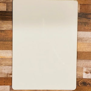 8 x 10,3 inch unisub-sublimeerbaar mdf-paneel met afgeronde hoeken