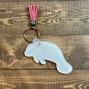 Manatee Blank Key Chain/Acrylic/ Blank Key Chain/keychain blank/sublimation blank/key chain blanks/Sublimatable Acrylic