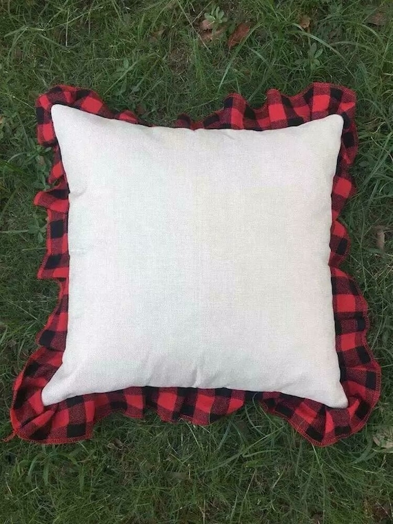 Buffalo Plaid Grid Heat Transfer Sublimation Sublimation Pillow Covers For  Home Sofa Cushion Cover From Wenjingcomeon, $2.64