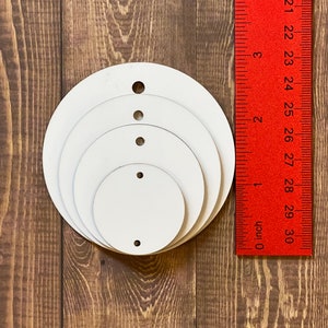 Sublimation Replacement Disk, Circle Blanks, Unisub Blanks, Blanks,DIY, Disk for silicone bracelets-Sold in Packs of 10