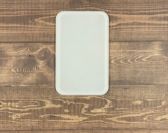 Blank acrílico para sublimação: clipe de viseira retangular (2,3" x 3")