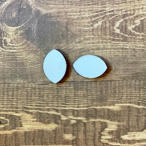 Football Shape Sublimation Earring Blanks - Unisub Hardboard (Set of 20)