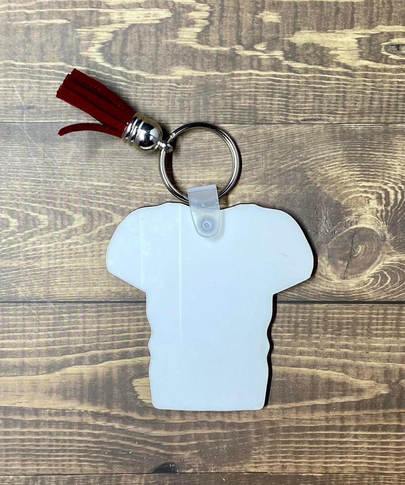 Plain White Sublimation Blank Mdf Keychains at Rs 5/piece in Pilibhit