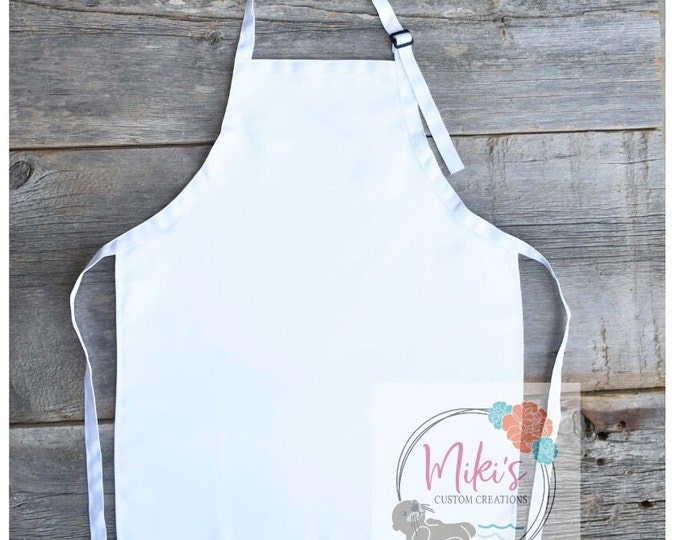 Kids Aprons for Sublimation/sublimation Kids Apron, Sublimation Apron