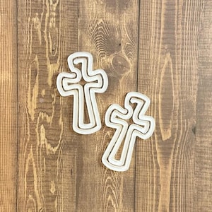 Kreuz Acryl Büroklammer/Lesezeichen Clip Sublimation blanko/ Planerklammern/Jumbo Notizbuchklammern/Notizbuch Planerklammern/große Büroklammern