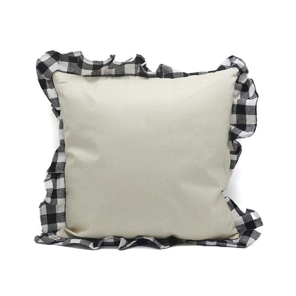 Sublimation pillow covers/sublimation pillow case blanks/Buffalo Plaid sublimation/Buffalo Plaid pillow blanks/16 x16 Pillow Case/Blanks