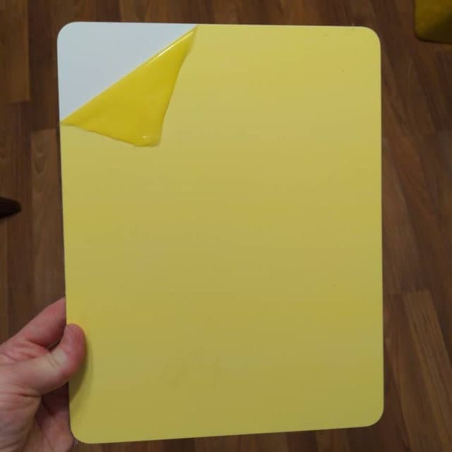 Single Sided Dry Erase Board Sublimation Blank/hardboard Etsy