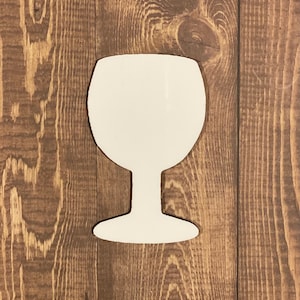 Set of 5 Wine Glass Shape sublimation blank, sublimation Wine Glass magnet blank, sublimation blank, Wine Glass hardboard blank